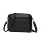 thumbnail image 1 of Nuevo bolso bandolera para mujer: práctico diseño de diamantes bordados, material de PU, gran capacidad y ligero para viajes y desplazamientos diarios., 1 of 5