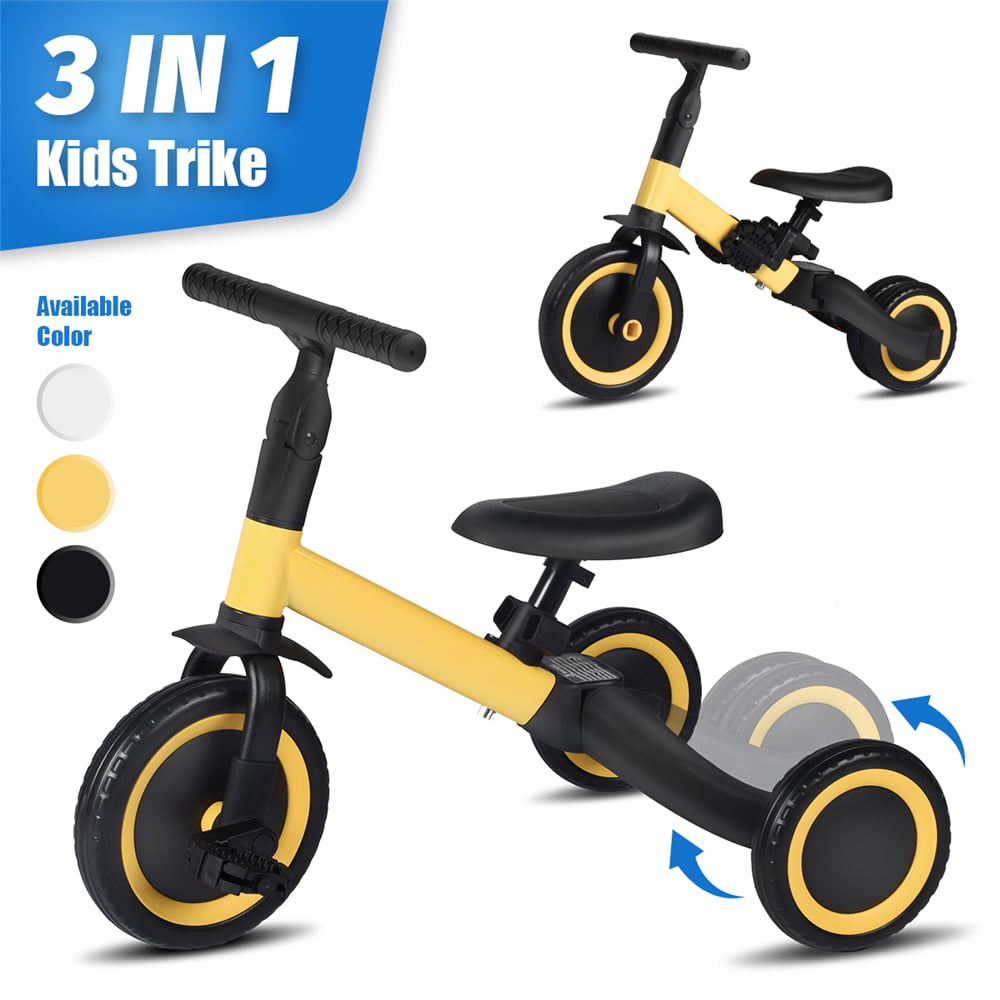 COOL-Series Kids Trike Toddlers Children Tricycle Stroller Trike 3 Wheel Pedal Bike Multicolor for 2 3 4 5 6 Years Old Boys Girls Indoor & Outdoor with Storage Bin and Cup Holder Red
