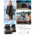 thumbnail image 5 of Leopard Print Beach Towels Oversized Super Absorbent, Chic Abstract Black Brown Animals Texture Lightweight Bath Towel Quick Dry Sets For Bathroom/Pool/Rv Camping/Beach Play/Gym Room/Picnic 23"x47", 5 of 8