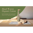 thumbnail image 4 of Anti-skid Cotton Alignment Yoga Mat (Grey), 4 of 8