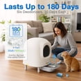 thumbnail image 6 of Aoruefar Pet Odor Eliminator Deodorization Box for Self Cleaning Cat Litter Box, Contains 6 Packs , Compatible with Aoruefar Automatic Cat Litter Box, 6 of 7