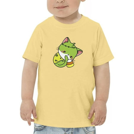 

Cute Pumpkitty Zombie Costume T-Shirt Toddler -Image by Shutterstock 2 Toddler