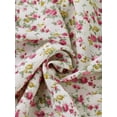 thumbnail image 3 of Allegra K Blusa Floral Elegante Con Cuello En V Y Encaje De Manga Larga Con Volantes Informal De Verano Para Mujer Beige S, 3 of 5