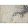 thumbnail image 6 of Nourison Maxell Contemporary Abstract Grey 5'3" x 7'3" Area Rug, Plush, Bedroom, Kitchen, Living Room, (5' x 7'), 6 of 9