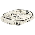 thumbnail image 3 of SAFAVIEH Kaiser Small Pillow Style Dog Bed, Ivory/Black, 3 of 8
