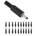 thumbnail image 2 of Enchufe macho, 20 piezas Conector Jack de 3,5 mm x 1,35 mm Conector de alimentación Funcionamiento suave, 2 of 8
