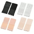 thumbnail image 1 of 8 Pieces Bra Extenders Brassiere Extension Straps Hooks 3 Hooks Design Portable, 1 of 9