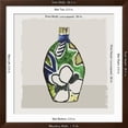 thumbnail image 5 of Art.com Picasso Vase III Art Print by Aimee Wilson, Brown Frame Wall Art, 38" x 38", 5 of 5