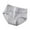 Gray, variant on Akafmk Plus Size Underwear for Women High Waisted Cotton Briefs Solid Color Breathable Traceless Pants for Girls Comfortable Breathable Underwear Panties, Sizes M-2XL