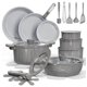 thumbnail image 1 of Juego de 27 utensilios de cocina de cerámica antiadherentes, juego de ollas y sartenes antiadherentes, utensilios de cocina no tóxicos, asas desmontab, 1 of 7
