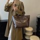 thumbnail image 5 of Bolso Mano para Mujer Y Hombre Con Bolsillo Interior Compras (café), 5 of 9