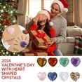 thumbnail image 2 of Valentines Day Gifts - 24 Pack Valentines Cards with Heart-Shape Crystals Gemstones for School Classroom Valentine Gift Exchange for Boys Girls Toddlers Funny Valentine's Toys Party Favor, 2 of 7