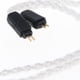 thumbnail image 3 of Cable De Audífono De , Cable Inalámbrico De Reemplazo Auriculares Del Reemplazo Del Cable Auriculares De Con 0.78mm 2 Plata Hugo Cable Bluetooth de 2 pines, 3 of 9