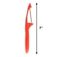 thumbnail image 4 of Universal Handy Helpers Fruit and Vegetable Peeler Dishwasher Safe - Red, 4 of 5