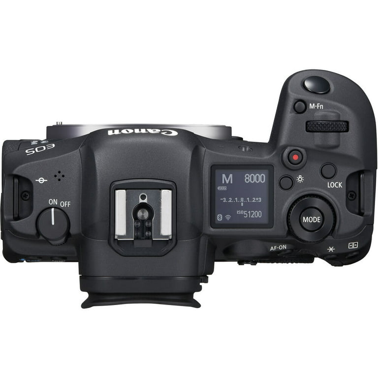  Canon EOS R5 Mirrorless Digital Camera with 24-105mm f/4L Lens  (4147C013) + 4K Monitor + Pro Headphones + Pro Mic + 2 x 64GB Memory Card +  Case + Corel