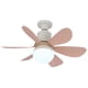 thumbnail image 1 of Lámpara de ventilador LED 86V-265V Luz de ventilador de techo Lámpara de ventilador simple para el dormitorio de oficinas en el hogar, 1 of 7