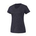 thumbnail image 5 of XMHJSMD Womens Tops Women V Neck Short Sleeve Moisture Wicking Athletic Shirts Sport Activewear Top (Dark Gray,Xl), 5 of 5