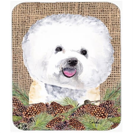Bichon Frise Mouse Pad  Hot Pad Or Trivet price history on PriceWatchPro