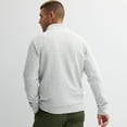 thumbnail image 2 of Men's FLX Full-Zip Textured Pullover Color: Grey Heather Size: M, 2 of 4