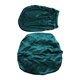 thumbnail image 1 of Funda para silla de computadora, 2 piezas, protector de muebles, funda para asiento de silla de oficina verde oscuro, 1 of 9