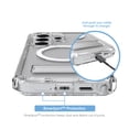 thumbnail image 6 of onn Magnetic Compatible Rugged Phone Case with Kickstand for Samsung Galaxy S26 Ultra - Clear, 6 of 8