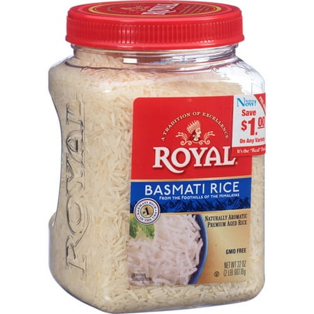 Royal Basmati Rice, 32 oz, (Pack of, 4)