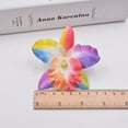 thumbnail image 5 of Artificial Flower Head for Crafts Mini Silk Orchid Wedding Home Decoration Orchis Cymbidium Plants Party Birthday Decor, 5 of 7