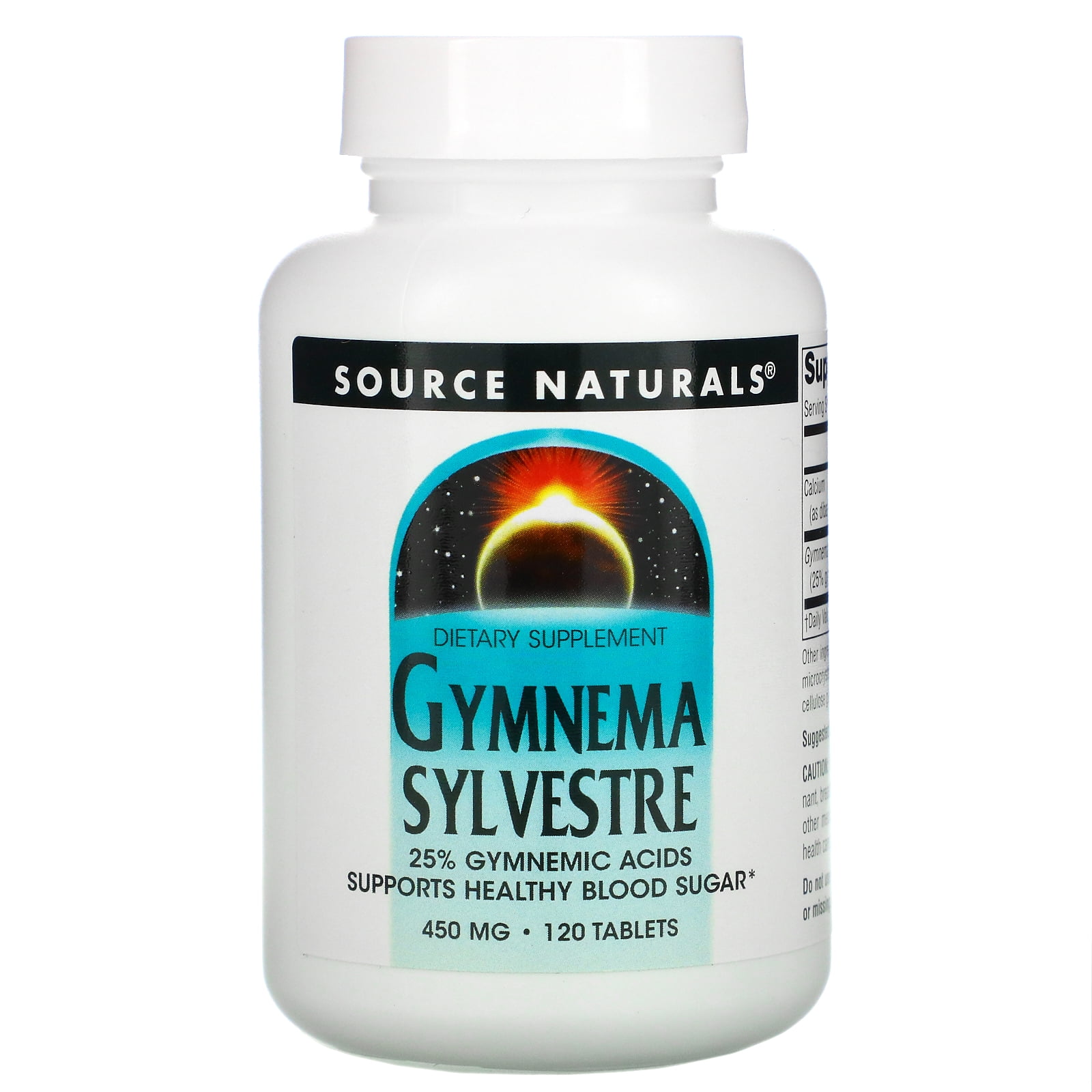 Source Naturals - Gymnema Sylvestre 450 mg. - 120 Tablets