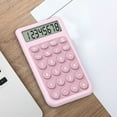 thumbnail image 5 of Pocket Calculator, Mini Calculator, 240 Calculations Portable Compact Calculator with Large LCD Display, Ergonomic Non-Slip Buttons, Stand, Automatic Power Off, Battery Operated, Multiple Colors, 5 of 7