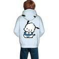 thumbnail image 5 of Sanrio Pochacco Kids' Hoodie 3d Print Sweatshirt Soft Pullover Hooded With Big Pockets Fans Gifts For Boys Or Girls Small, 5 of 7