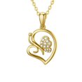 thumbnail image 1 of Butterfly Heart Pendant Necklace, 1 of 6
