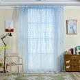 thumbnail image 4 of 1PC Elegant Modern Tulle Curtains For Living Room Bedroom Kitchen Green Leaf Sheer Curtains For Window Tulle Curtains Drapes, 4 of 8