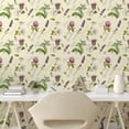 thumbnail image 3 of Ambesonne Thistle Peel & Stick Wallpaper for Home, Vintage Composition, 13"x72", Multicolor, 3 of 6