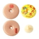 thumbnail image 5 of Esponja de limpieza de cocina, cepillo para lavar platos, fregador de sartén portátil, limpieza 1 amarillo 2 rosa, 5 of 9