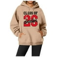 thumbnail image 2 of Senior 2026 Hoodies for Women Class Of 2026 Hoodie Graducation Hoodie with Pockets Hooded Sweatshirt Women Pullover, 2 of 5