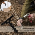 thumbnail image 3 of Dvkptbk Ancrage de Fixation pour Tente Extérieure Lot de 4 Ancrages à Vis pour Camping Randonnée, 3 of 8