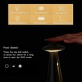 thumbnail image 4 of Luz nocturna LED Ufo para niños, lámparas de noche recargables USB sin parpadeo con 3 modos de iluminación, regalos de cumpleaños, Halloween y Navidad para bebé blanco, 4 of 4