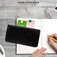 thumbnail image 4 of OULII Support de Rangement pour Reçus Noir PP Organisation de Documents pour École 1Pcs, 4 of 8