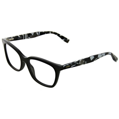 Hugo Boss 0267-0NNC Men's Matte Brown Havana and Green Eyeglasses