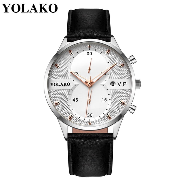 Loopsun Watches Clearance Sale YOLAKO New Men Casual Fashion Glass