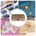 thumbnail image 5 of 7.9×2.3 In Wooden Boxes Durable Easy To Use Dustproof Prevent Slippery Delicate And Cabinet Animal Leopard Pattern (2), 5 of 8