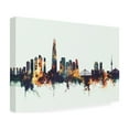 thumbnail image 3 of Trademark Fine Art Michael Tompsett Seoul Skyline South Korea V Canvas Wall Art - 30x47, 3 of 5