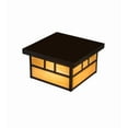 thumbnail image 7 of Meyda Tiffany 52681 Hyde Park Double Bar Mission 2 Light 17" Wide Flush Mount Square, 7 of 7