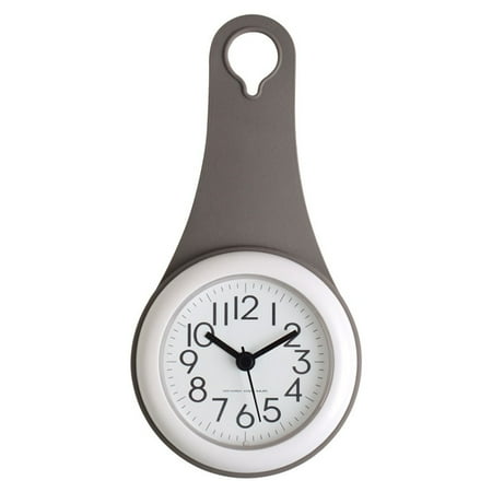 Waterproof Small Wall Clock For Bathroom Silent Clock For Shower Decor With Easy To Read Display And Easy Hang