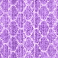 thumbnail image 1 of Ahgly Company Indoor Square Trellis Purple Modern Area Rugs, 5' Square, 1 of 4