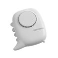 thumbnail image 3 of Ventilador de cuello Ventilador de refrigeración portátil recargable por USB Enfriador de escritorio colgante ajustable de bajo ruido, blanco Noticed HA004018-01B, 3 of 6