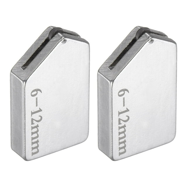 Cabezas de repuesto para cortador de vidrio de 2 piezas 6mm-12mm, cuchillas de corte de carburo de tungsteno para herramienta cortadora de vidrio
