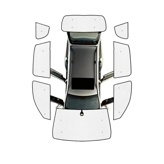 Car Full Coverage Sunshades For Toyota RAV4 Vanguard XA30 LWB 2006~2012 Sunscreen Window Sunshades Cover Windshields