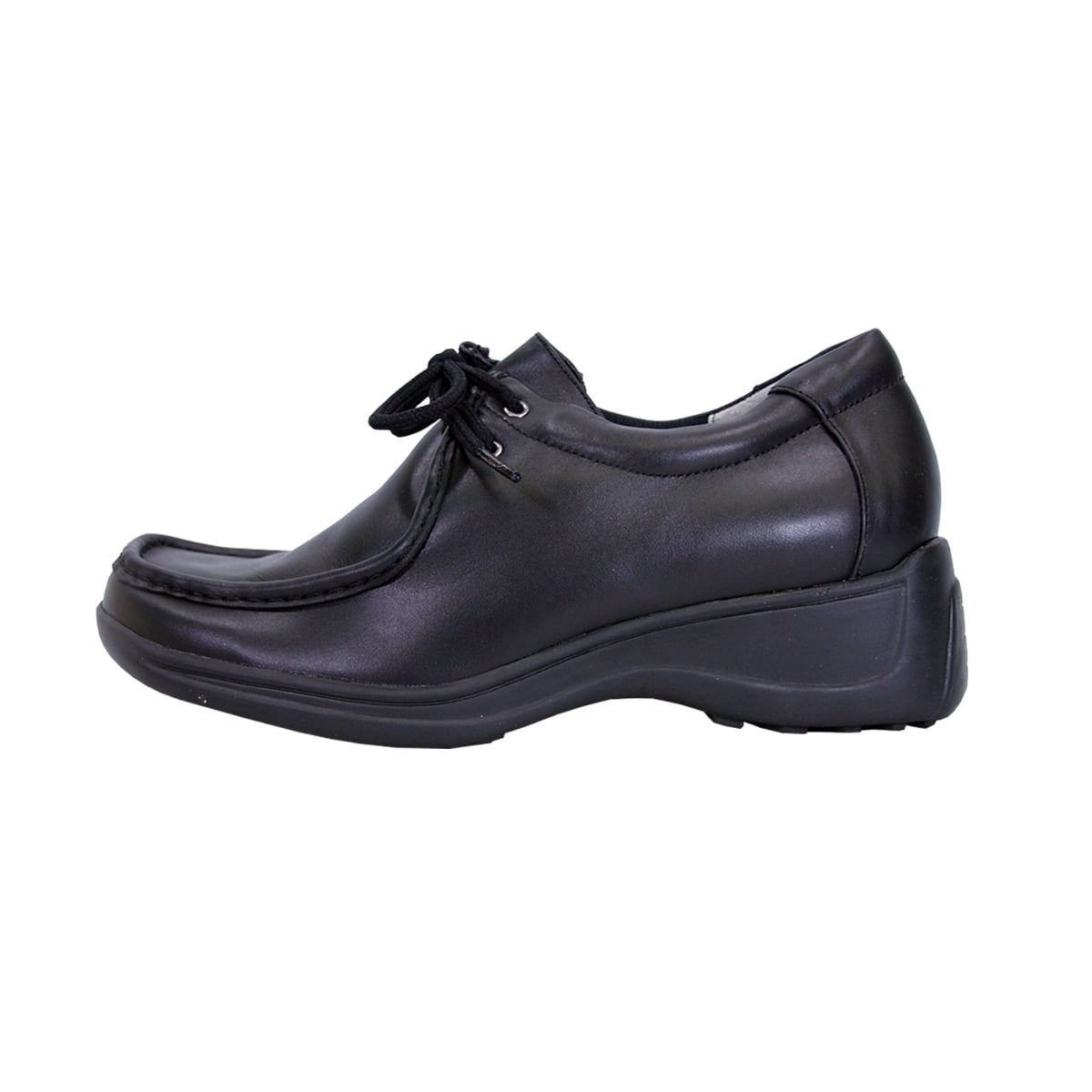 24 HOUR COMFORT Kris Wide Width Comfort Shoes For Work and Casual Attire BLACK 8.5