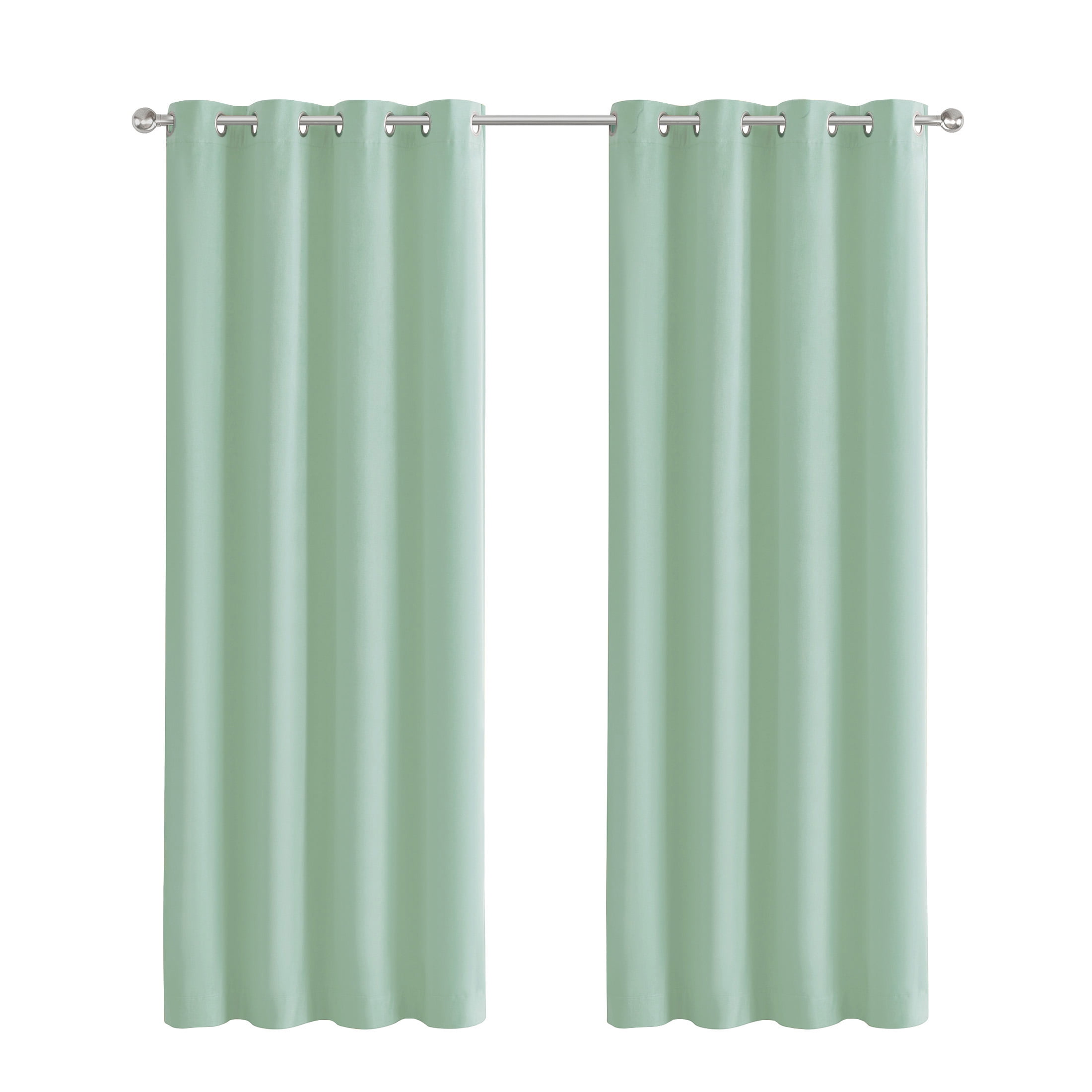 Better Homes & Gardens Velvet Grommet Blackout Curtain Panel, 52 in x 95 in